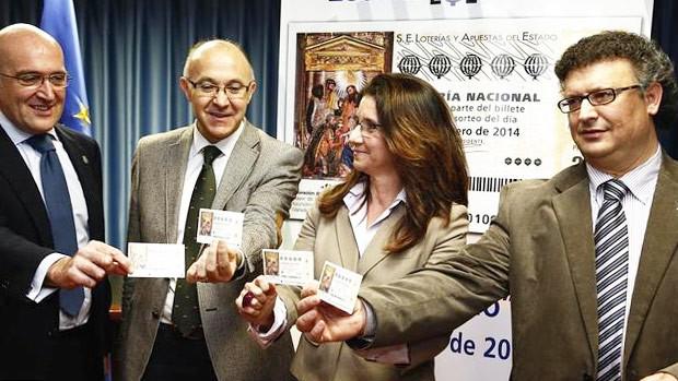 Presentación del sorteo de 2014