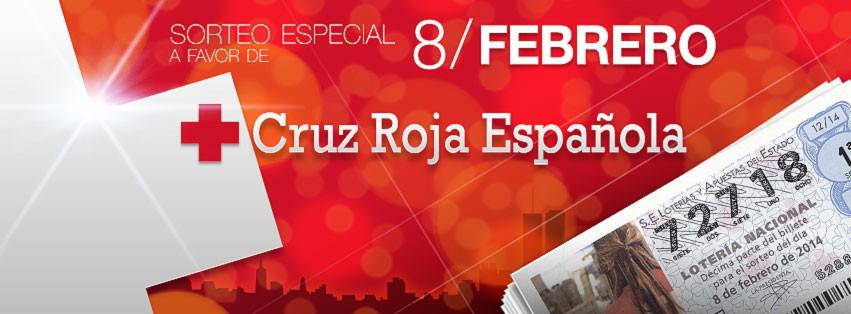 Sorteo Especial Lotería Nacional favor Cruz Roja 2014