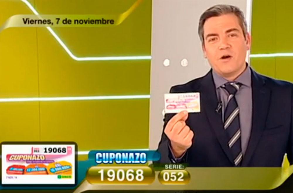 Cuponazo 7 de noviembre de 9.000.000 de Euros | Foto: RTVE