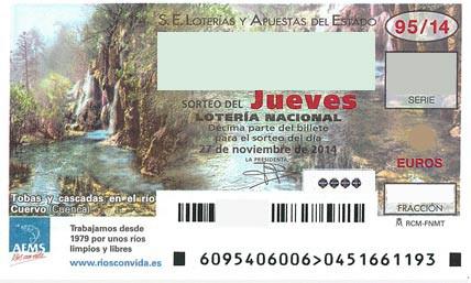 décimo de jueves de Lotería Nacional