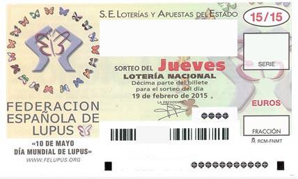 décimo de jueves de Lotería Nacional