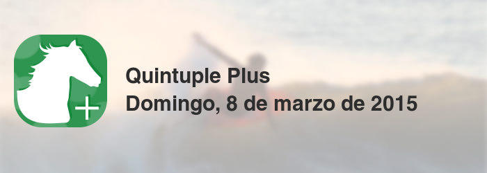 Quintuple Plus del domingo, 8 de marzo de 2015