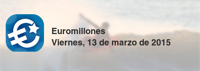 Euromillones del viernes, 13 de marzo de 2015