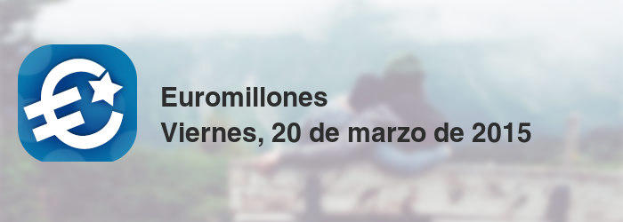 Euromillones del viernes, 20 de marzo de 2015