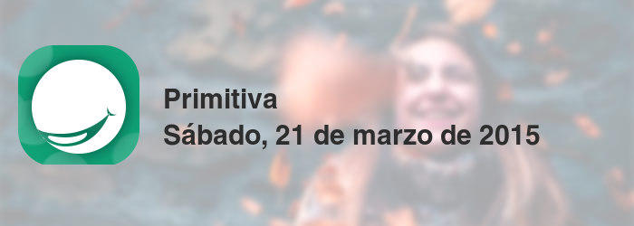 Primitiva del sábado, 21 de marzo de 2015