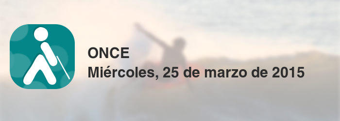 ONCE del miércoles, 25 de marzo de 2015