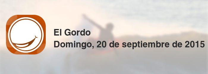 El Gordo del domingo, 20 de septiembre de 2015