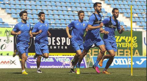 Sesión de entrenamiento del CD Leganés | Foto: @CDLeganes
