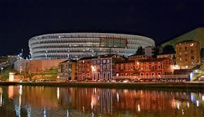 Nuevo San Mamés desde la ría de Bilbao, donde recibirá al líder At.Madrid | Foto: Euskaldunaa