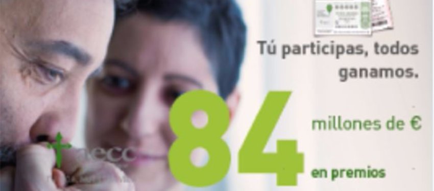 Foto: Cartel anunciador del sorteo