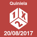 Quiniela del domingo 20 de agosto de 2017