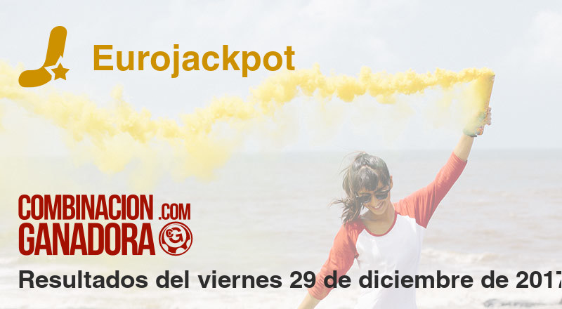 Eurojackpot del viernes 29 de diciembre de 2017