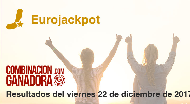 Eurojackpot del viernes 22 de diciembre de 2017