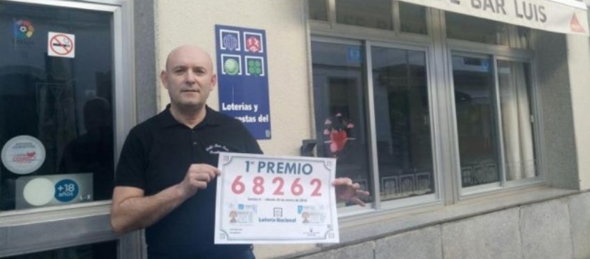 En el bar Luis, en Pozoblanco (Córdoba) se vendió el primer premio. Foto: Diario de Córdoba.