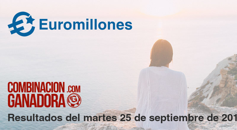 Euromillones del martes 25 de septiembre de 2018
