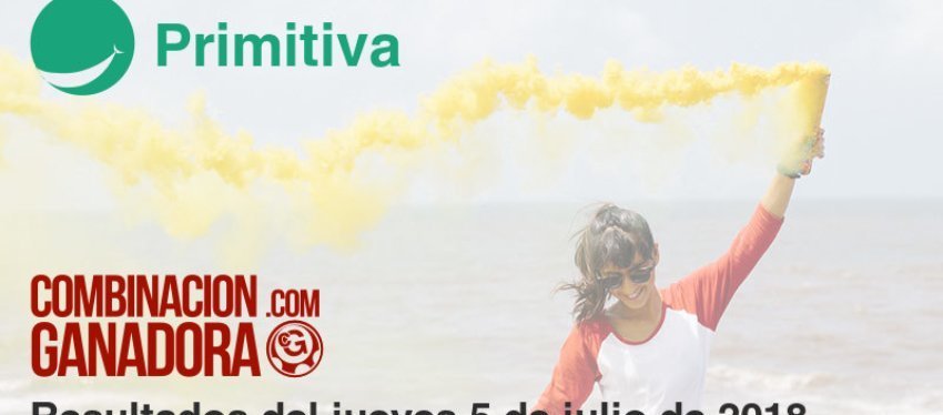 Primitiva del jueves 5 de julio de 2018