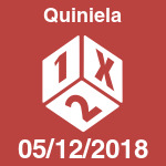 Quiniela del miércoles 5 de diciembre de 2018