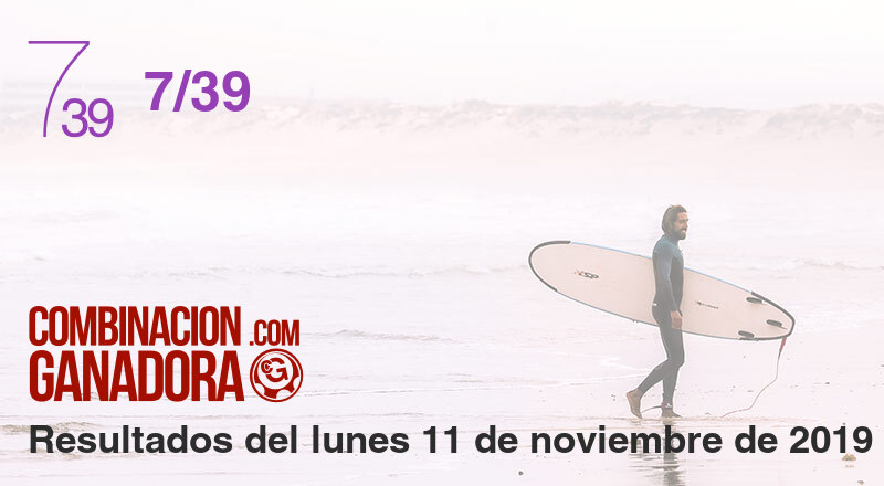 7/39 del lunes 11 de noviembre de 2019