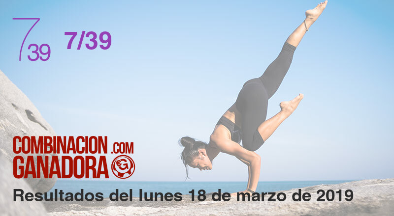 7/39 del lunes 18 de marzo de 2019