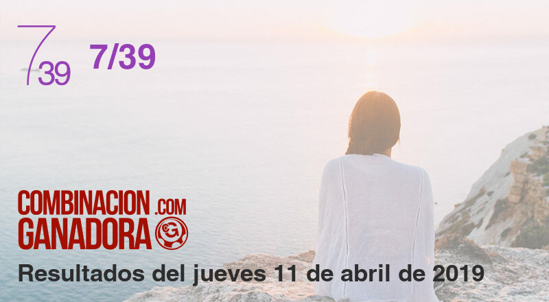 7/39 del jueves 11 de abril de 2019