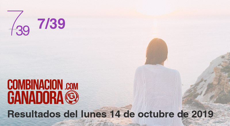 7/39 del lunes 14 de octubre de 2019