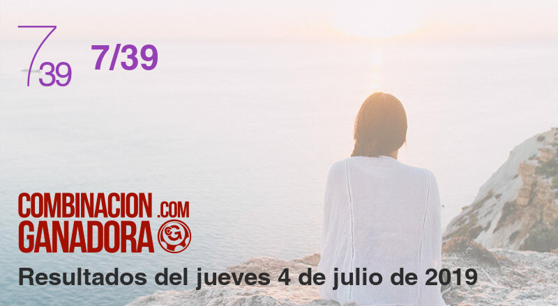 7/39 del jueves 4 de julio de 2019