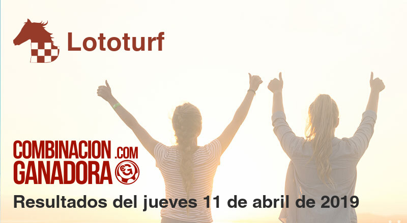 Lototurf del jueves 11 de abril de 2019