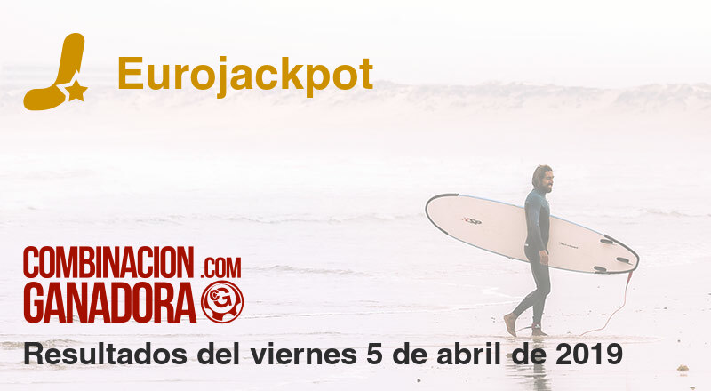 Eurojackpot del viernes 5 de abril de 2019