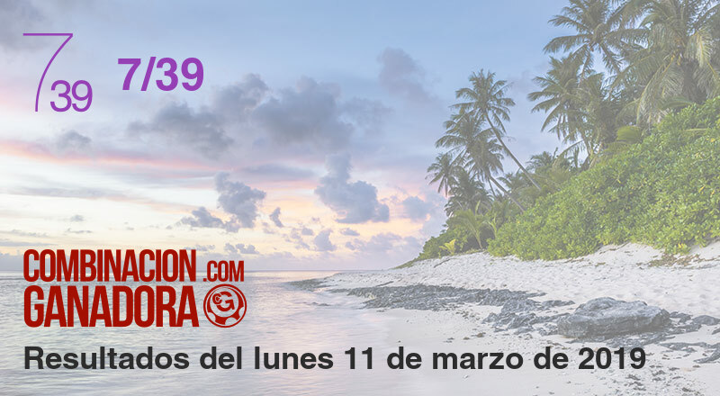 7/39 del lunes 11 de marzo de 2019