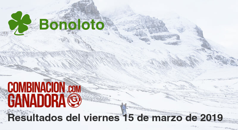 Bonoloto del viernes 15 de marzo de 2019