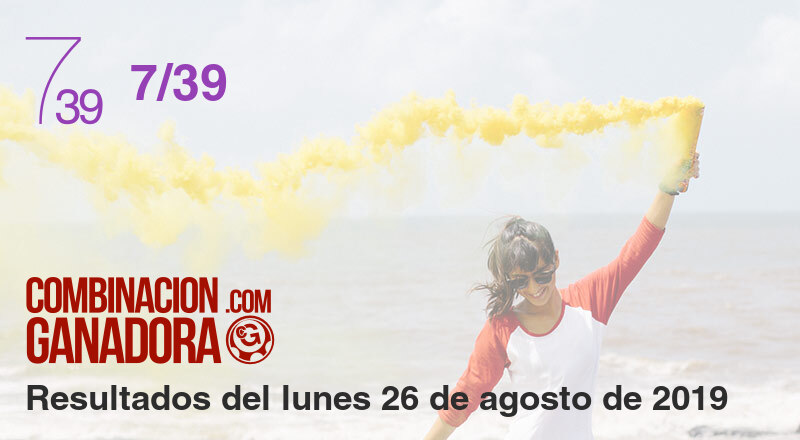 7/39 del lunes 26 de agosto de 2019