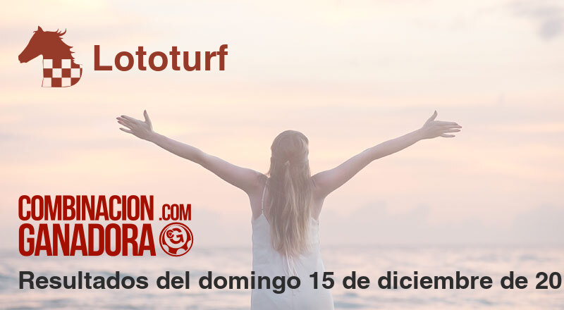 Lototurf del domingo 15 de diciembre de 2019