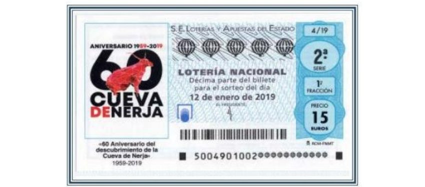 Lotería Nacional conmemora este sábado el descubrimiento de la Cueva de Nerja