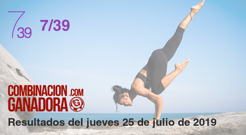 7/39 del jueves 25 de julio de 2019