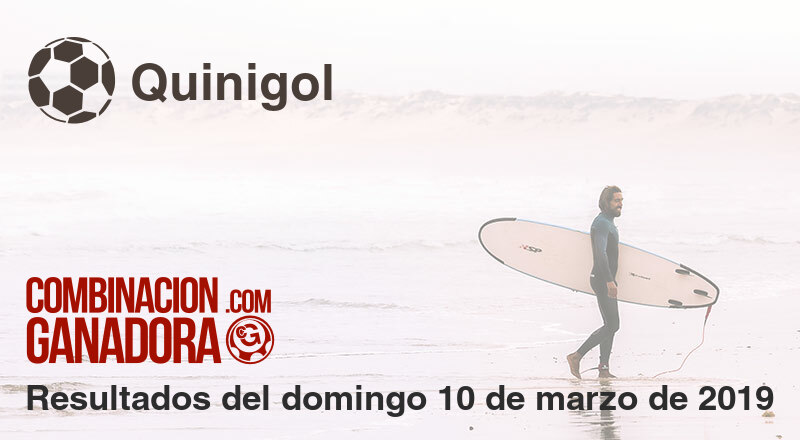 Quinigol del domingo 10 de marzo de 2019