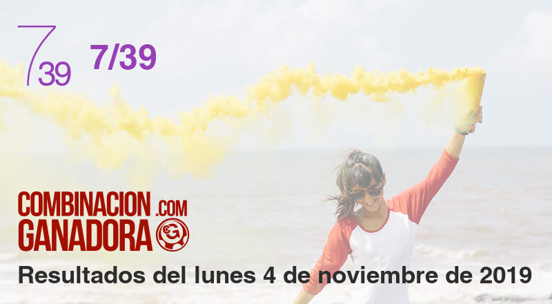 7/39 del lunes 4 de noviembre de 2019