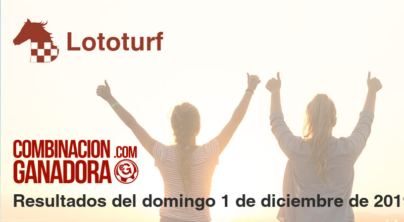 Lototurf del domingo 1 de diciembre de 2019