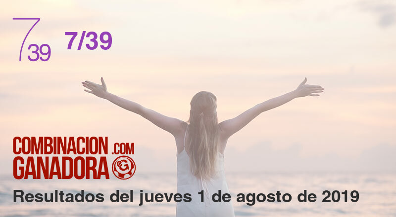 7/39 del jueves 1 de agosto de 2019