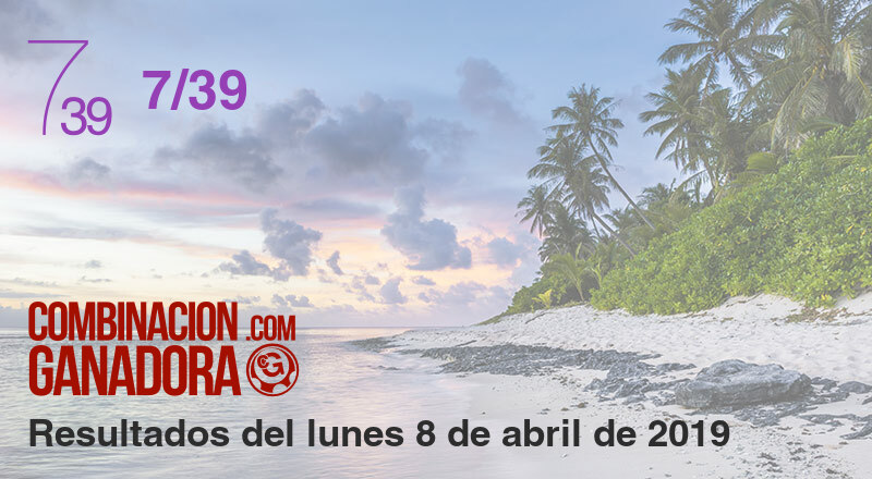 7/39 del lunes 8 de abril de 2019