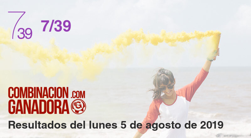 7/39 del lunes 5 de agosto de 2019
