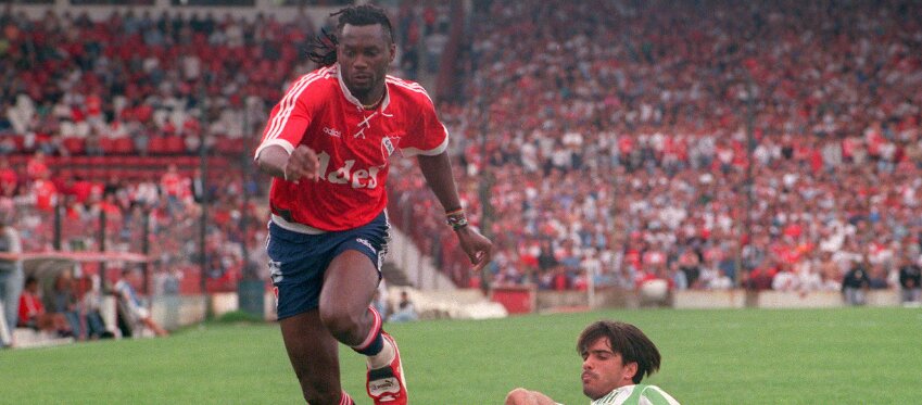 El \'Palomo\' Usuriaga, exfutbolista colombiano. Foto: Clarín.