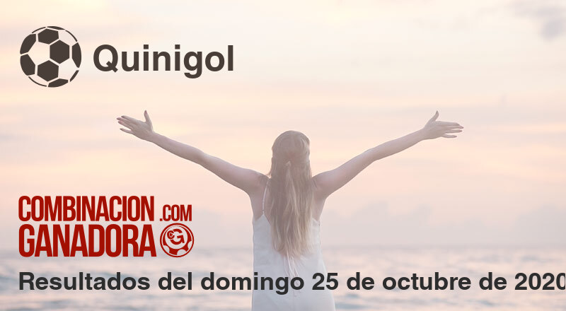 Quinigol del domingo 25 de octubre de 2020