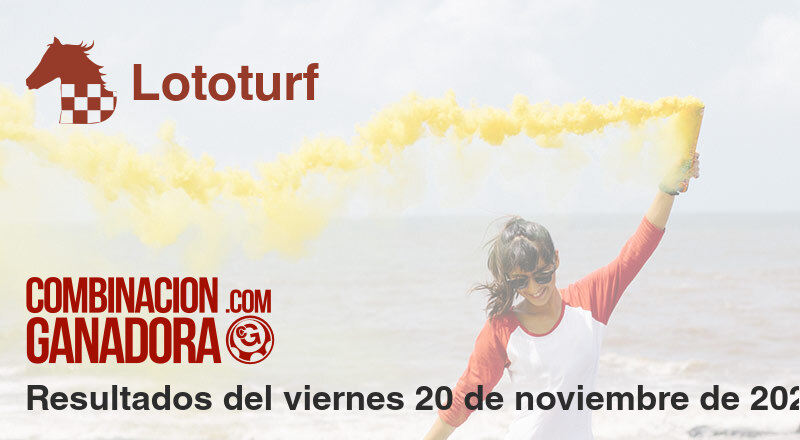 Lototurf del viernes 20 de noviembre de 2020