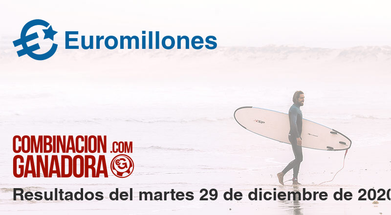 Euromillones del martes 29 de diciembre de 2020