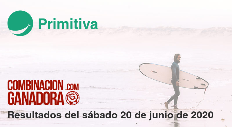 Primitiva del sábado 20 de junio de 2020