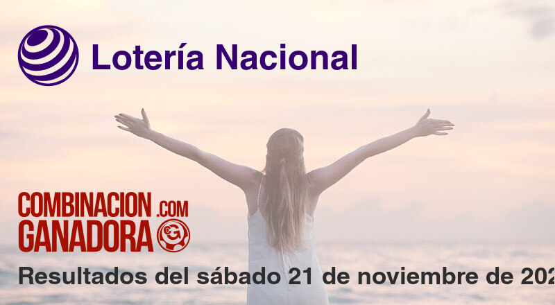 Lotería Nacional del sábado 21 de noviembre de 2020