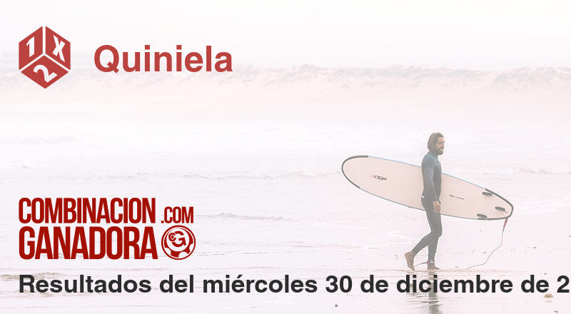 Quiniela del miércoles 30 de diciembre de 2020