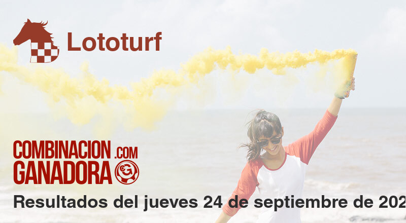 Lototurf del jueves 24 de septiembre de 2020