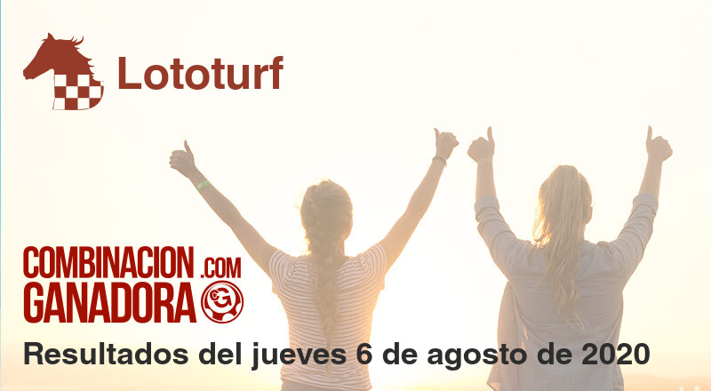 Lototurf del jueves 6 de agosto de 2020