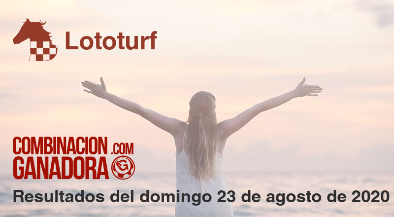 Lototurf del domingo 23 de agosto de 2020